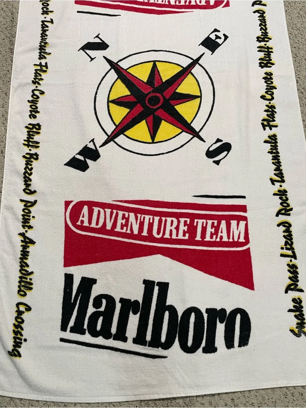 Vintage Marlboro Beach Towel